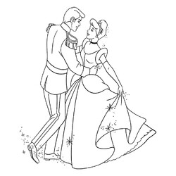 Танцующие принц и принцесса