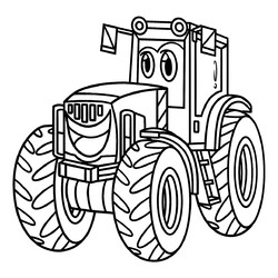 Улыбчивый трактор