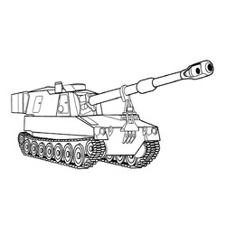 Американская самоходная артиллерийская установка M109 Паладин