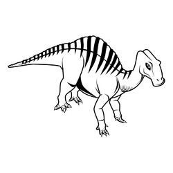 Раскраска Уранозавр