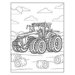 Современный трактор