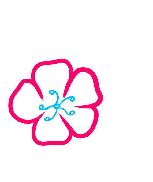 Как нарисовать цветок вишни 2