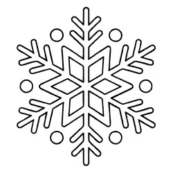 Прекрасная снежинка для малышей