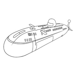 Мощная подводная лодка
