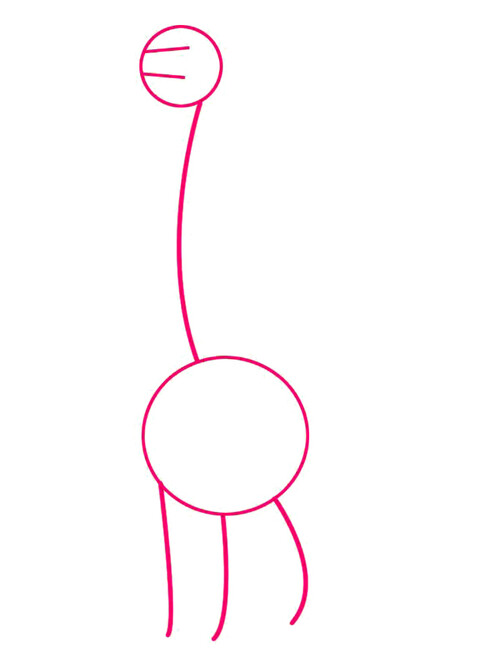 Как нарисовать жирафа 1