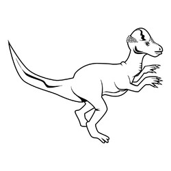 Раскраска Пахицефалозавр