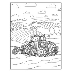 Надежный сельскохозяйственный трактор
