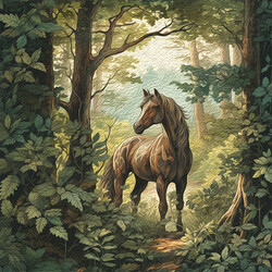 Лиса и лошадь слушать онлайн