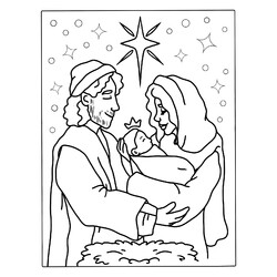 Маленький Иисус на руках у матери