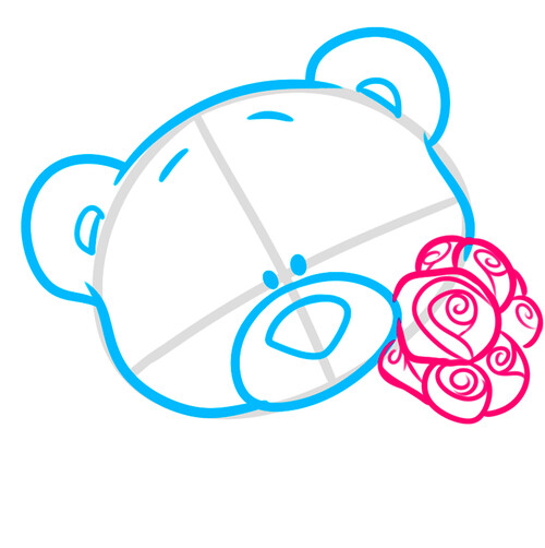 Как нарисовать мишку Тедди 4
