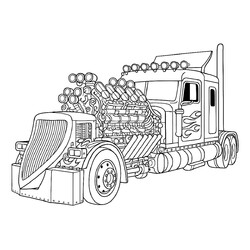 Мощный грузовик Тор-24