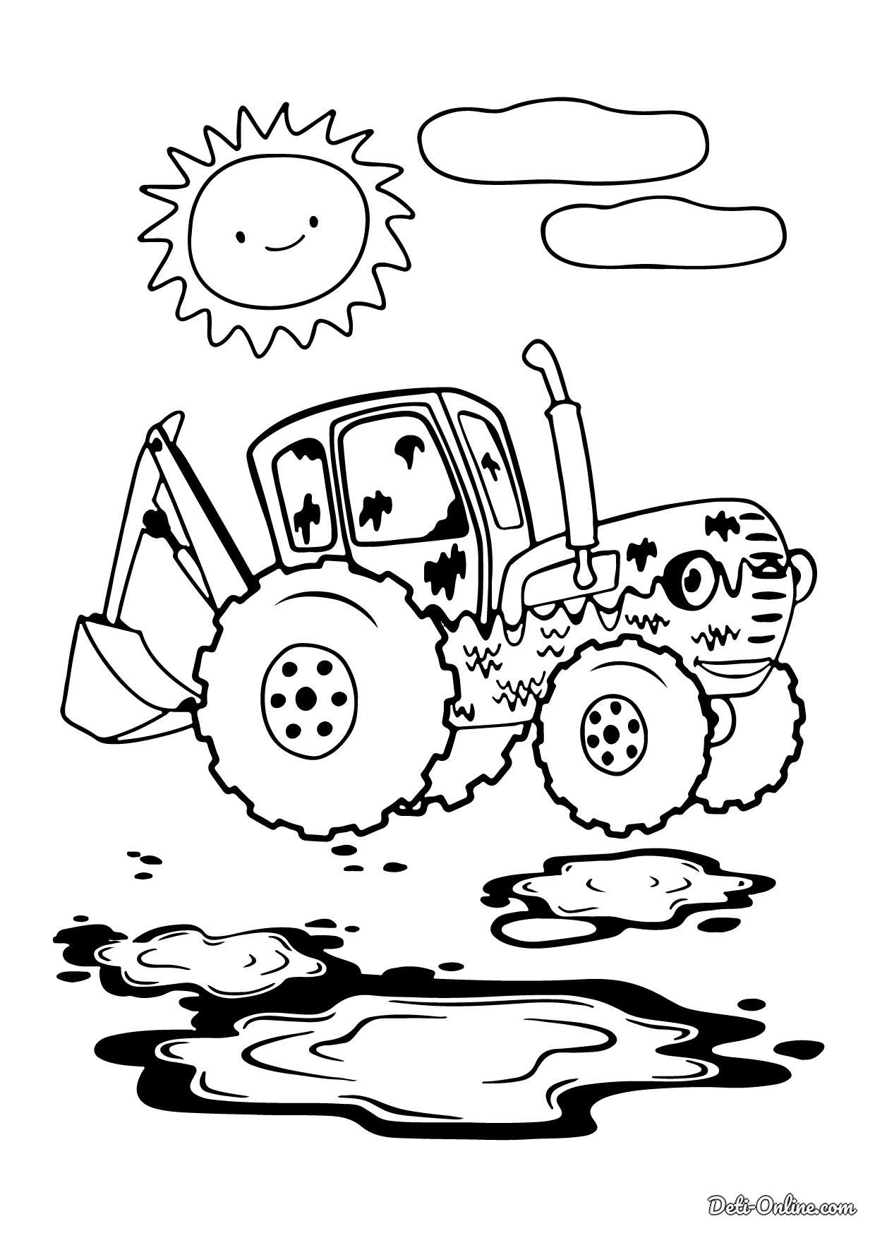 Discover the Animal Friends in the Blue Tractor Cartoon