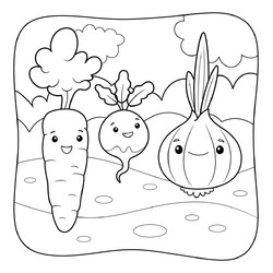 Улыбчивые овощи