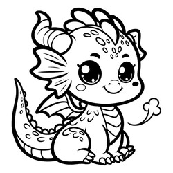 Прелестный маленький дракон