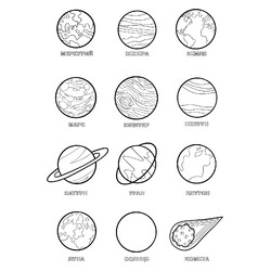 Список планет солнечной системы