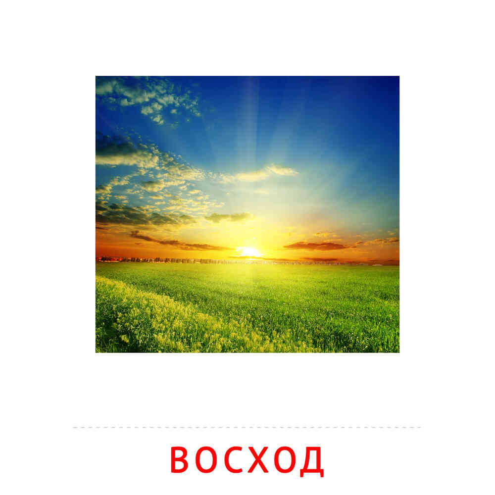 Восход: карточка Домана | скачать или распечатать