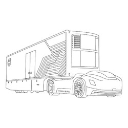 Автономный тягач Volvo Vera