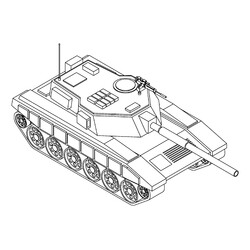 Простая модель танка