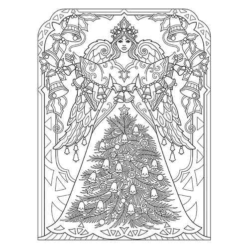 Раскраски Ангелов, Ангелочков | распечатать и скачать