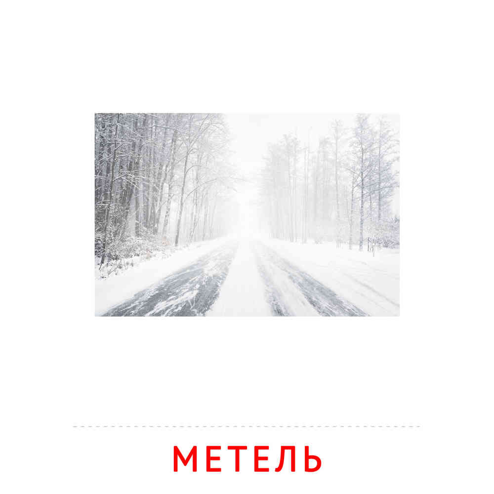Метель: карточка Домана | скачать или распечатать