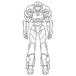 Раскраска Автобот Арси (Сингулярная вселенная)