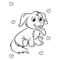 Рисунки собаки пудель (42 фото) » идеи в изображениях смотреть онлайн и скачать бесплатно