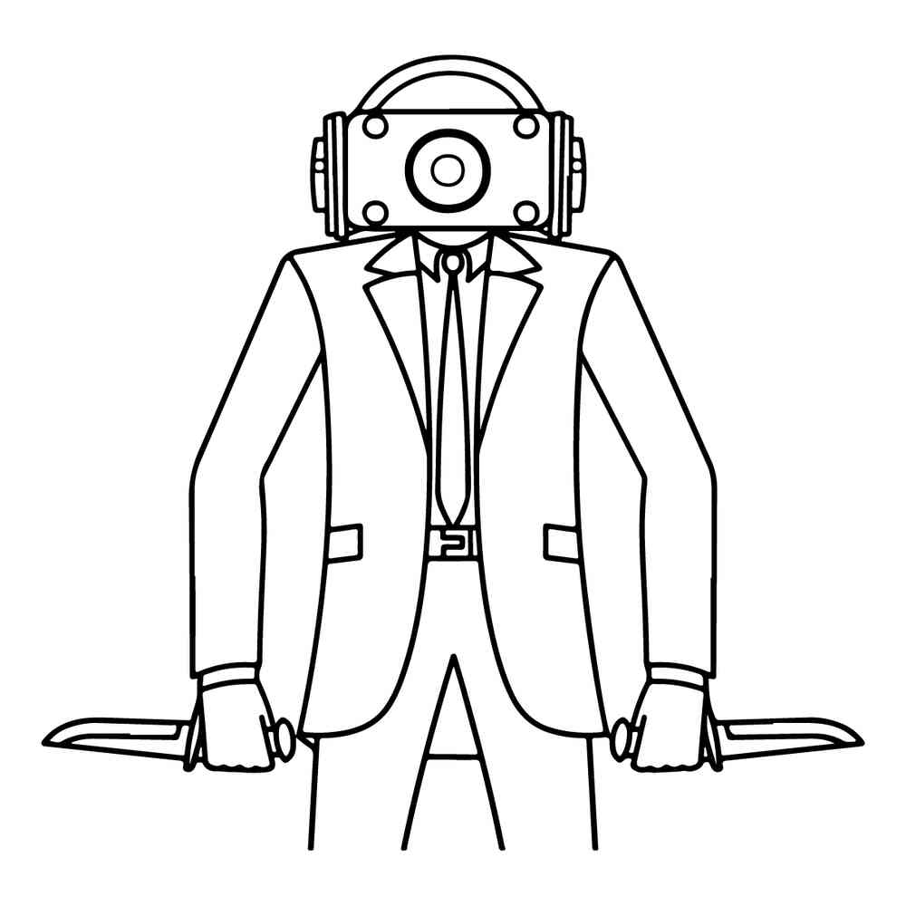 камерамен раскраска. фотограф раскраска для детей. раскраска титан камера мэн. спикер раскраска. мэр раскраска для детей.