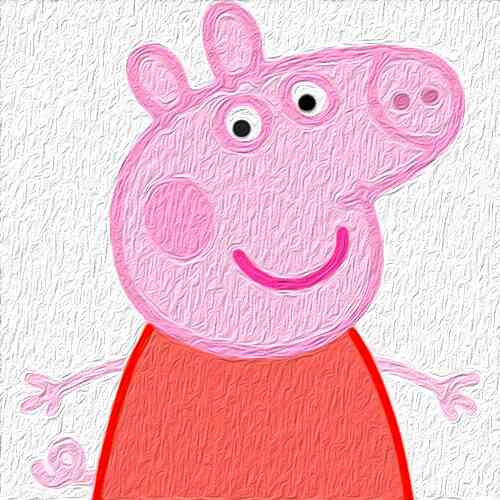 Свинка пеппа рисунок карандашом (49 фото)