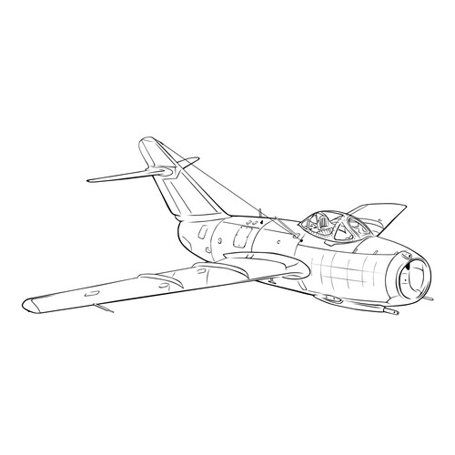 Самолет МИГ-15