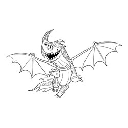 Раскраска Ночная Жуть