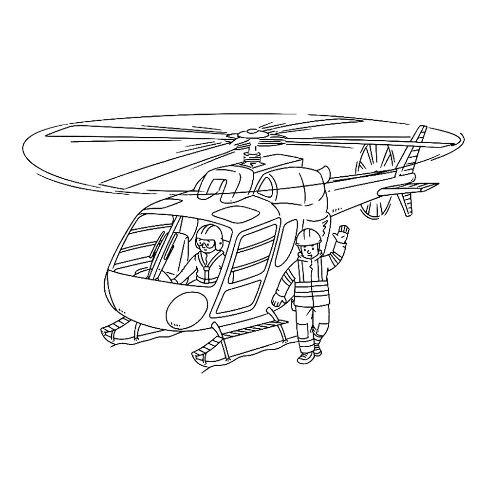 Раскраски вертолеты (80+ раскрасок)