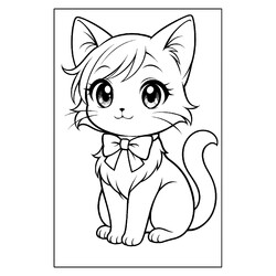 Красивая кошка