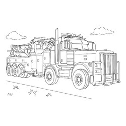 Полицейская фура