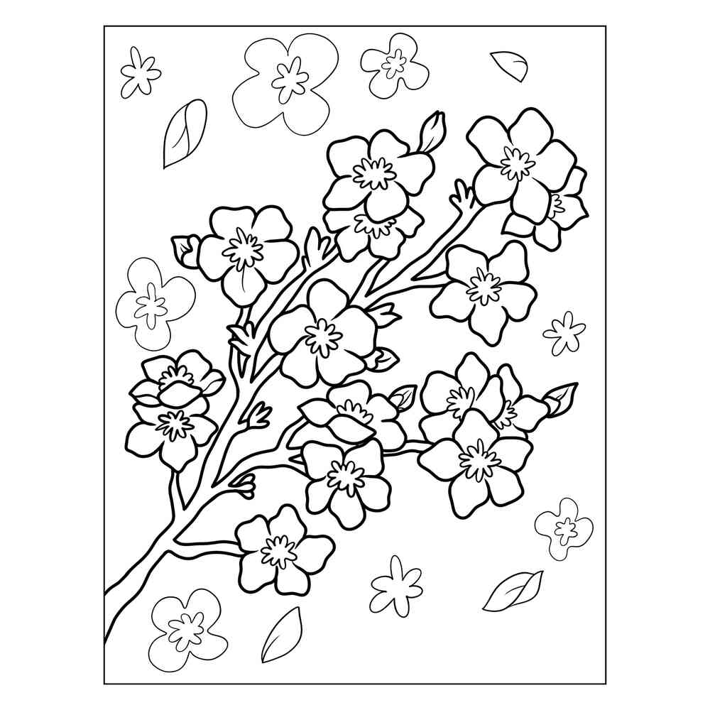 Coloring blossom