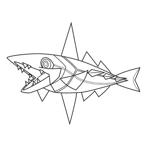 Раскраска Покемон Великий Бивень #0984 распечатать или скачать