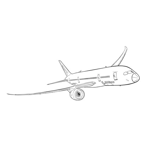 Самолет Boeing 787 Dreamliner