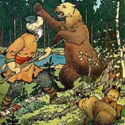 Сказка о медведихе