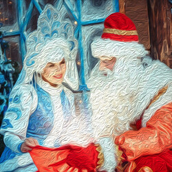 Загадки про Деда Мороза и Снегурочку