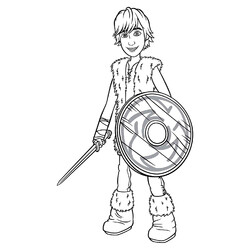 Иккинг со щитом