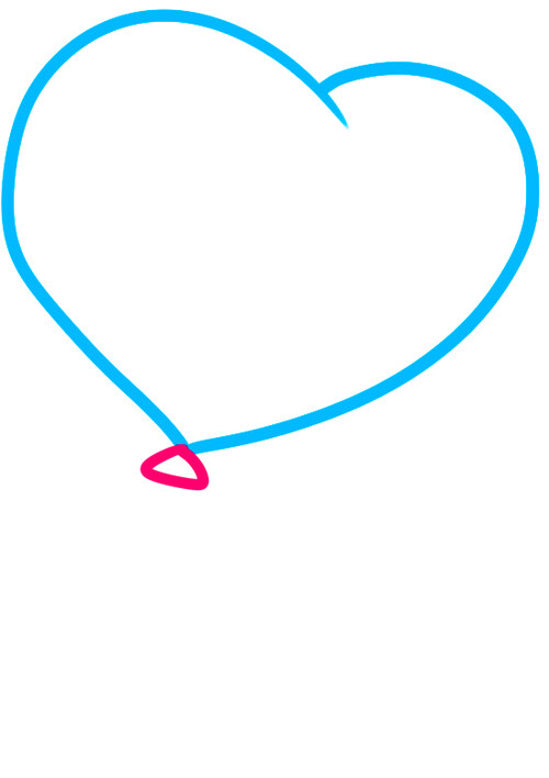 Как нарисовать воздушный шарик 2