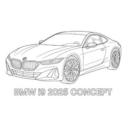 БМВ i9 2025 Concept