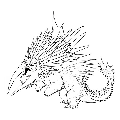 Раскраска Великий Смутьян