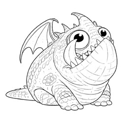 Раскраска Объедала