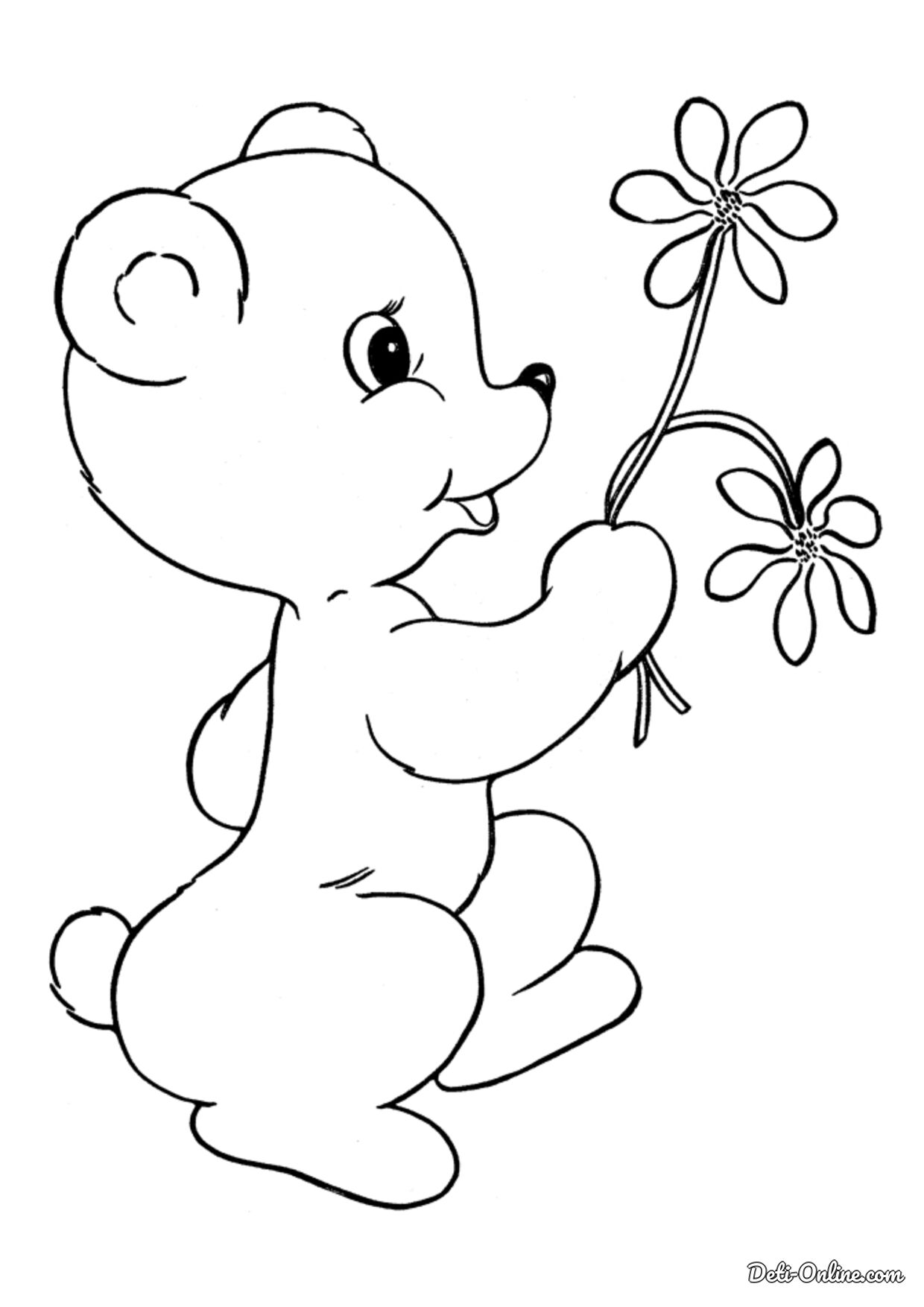 Картинки для раскрашивания для детей. Раскраска. Медвежонок. Раскраска "мишки". Медвежонок раскраска для детей. Мишка раскраска для малышей.