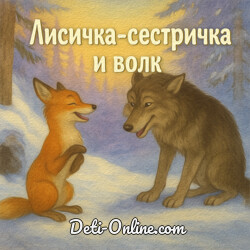 Лисичка-сестричка и волк