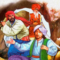 Сказка Али-Баба и сорок разбойников