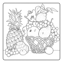 Фруктовый натюрморт