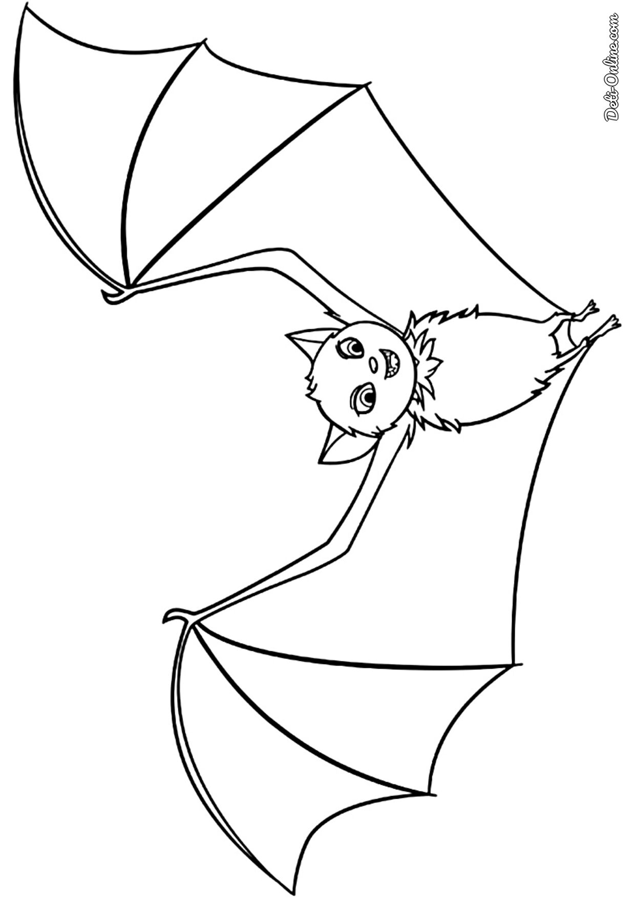 Раскраска мейвис летучая мышь