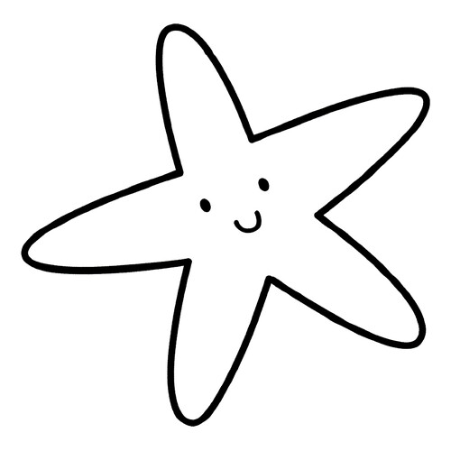 Морская звезда для малышей