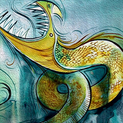Сказка Большой морской змей